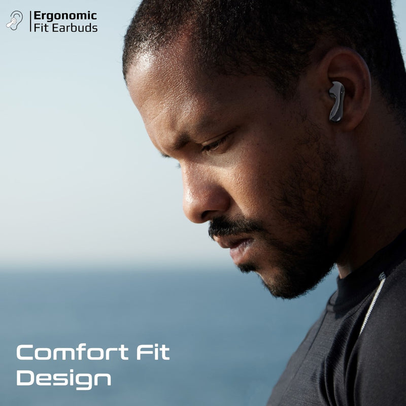 Promate Technologies - High-Definition Hybrid ANC TWS Earbuds with IntelliTouch