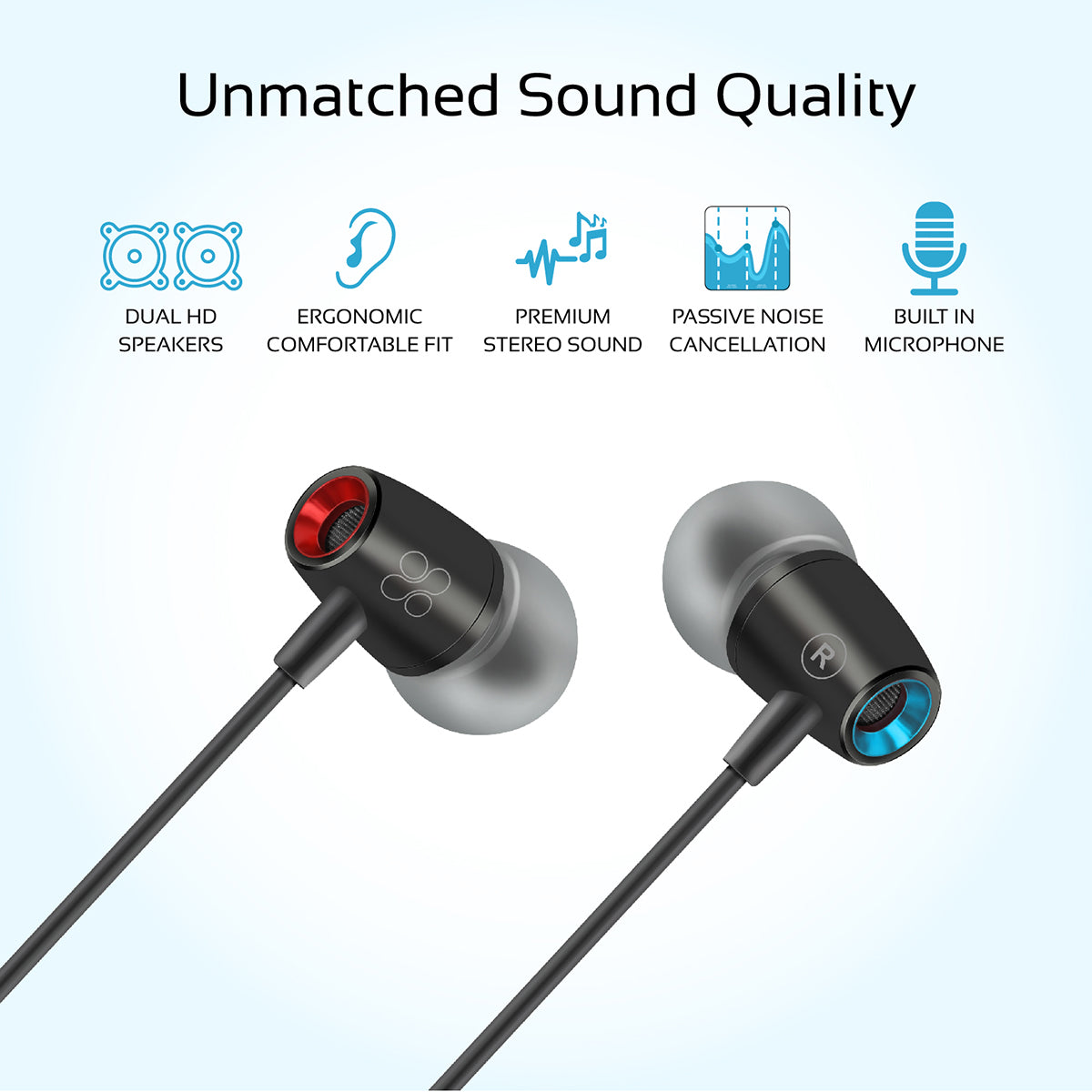 TuneBuds-1 Black