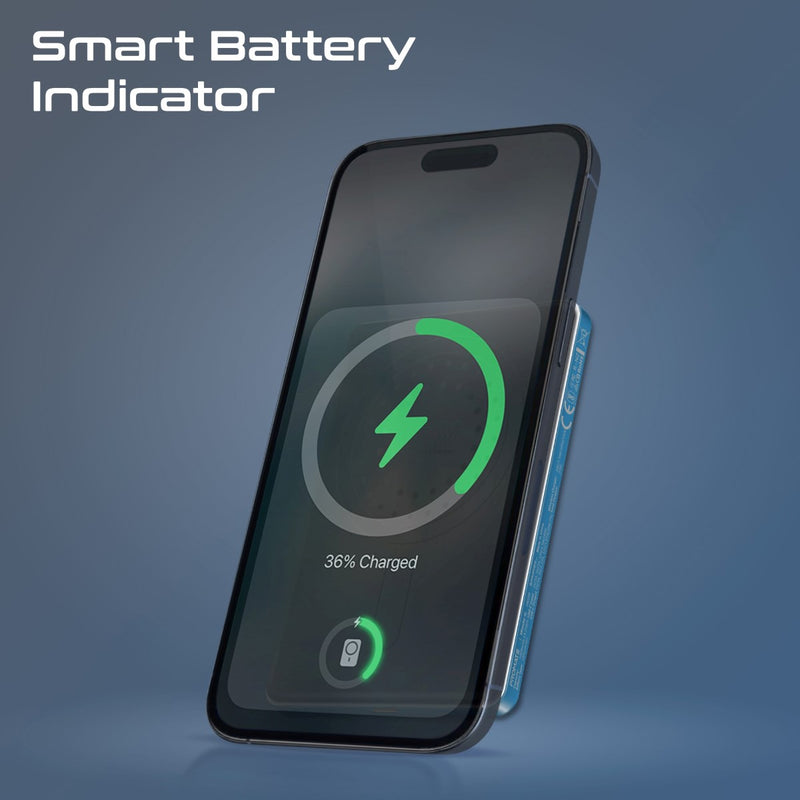 Promate Technologies - Ultra-Slim Aluminum Crafted MagSafe Compatible Wireless Charging Power