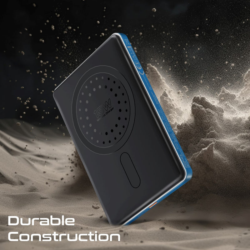 Promate Technologies - Ultra-Slim Aluminum Crafted MagSafe Compatible Wireless Charging Power