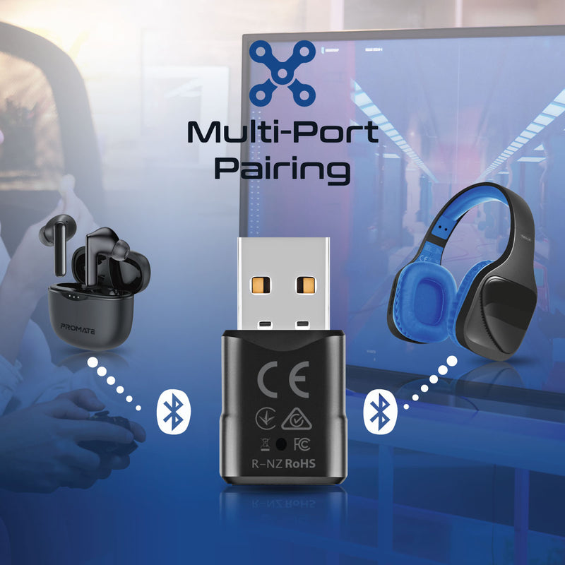 Promate Technologies -  MultiPoint Pairing Wireless Audio Adapter