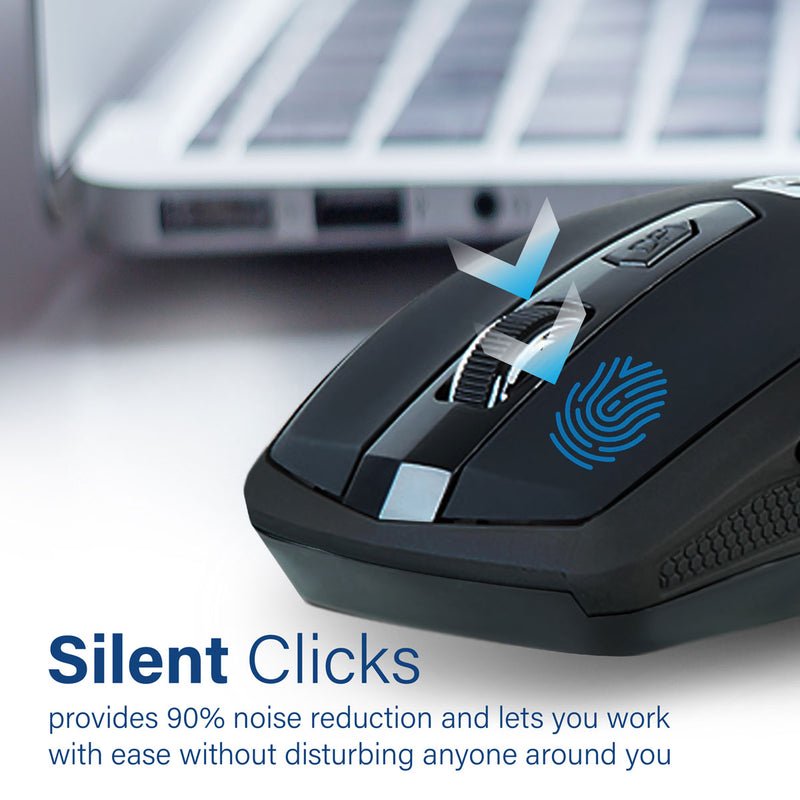 Promate Technologies - Silent Switch Streamlined Wireless Mouse