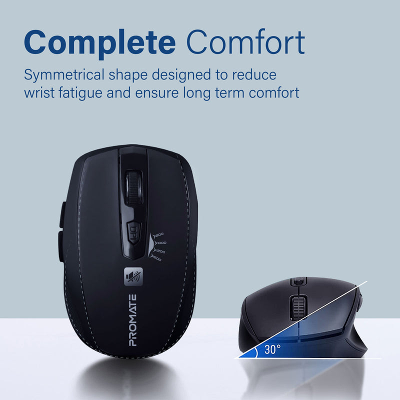 Promate Technologies - Silent Switch Streamlined Wireless Mouse