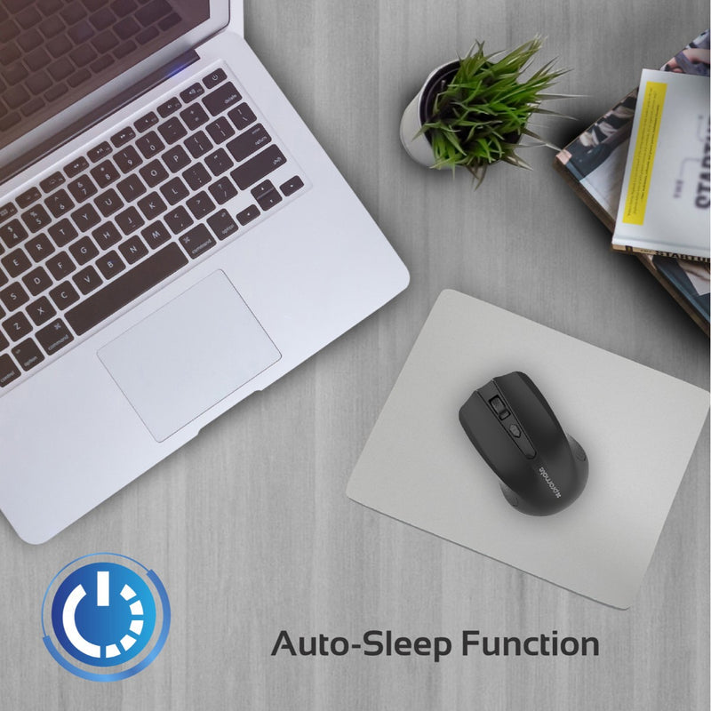 Promate Technologies - 2.4GHz Wireless Ergonomic Optical Mouse