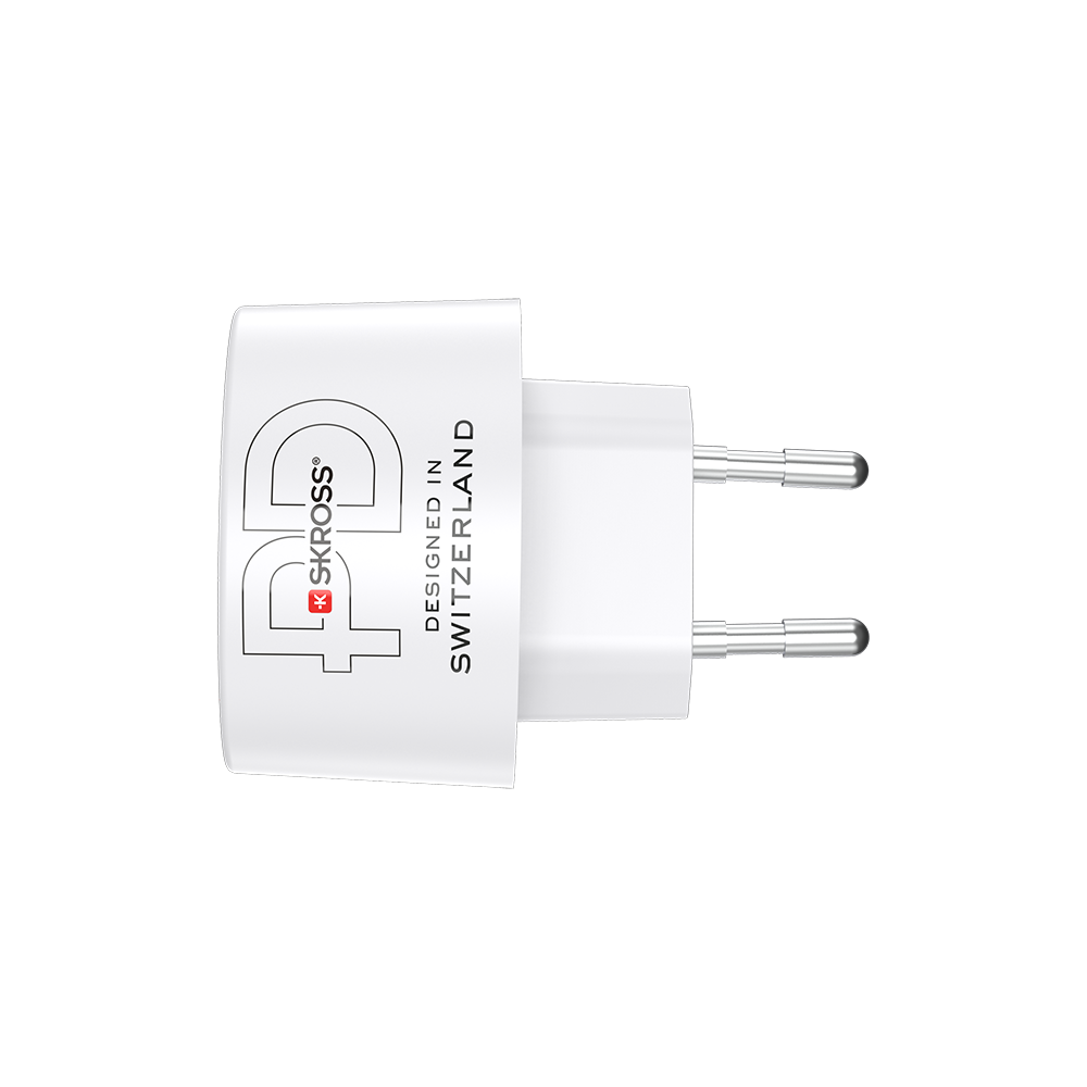 Euro USB Charger AC65PD with USB C cable