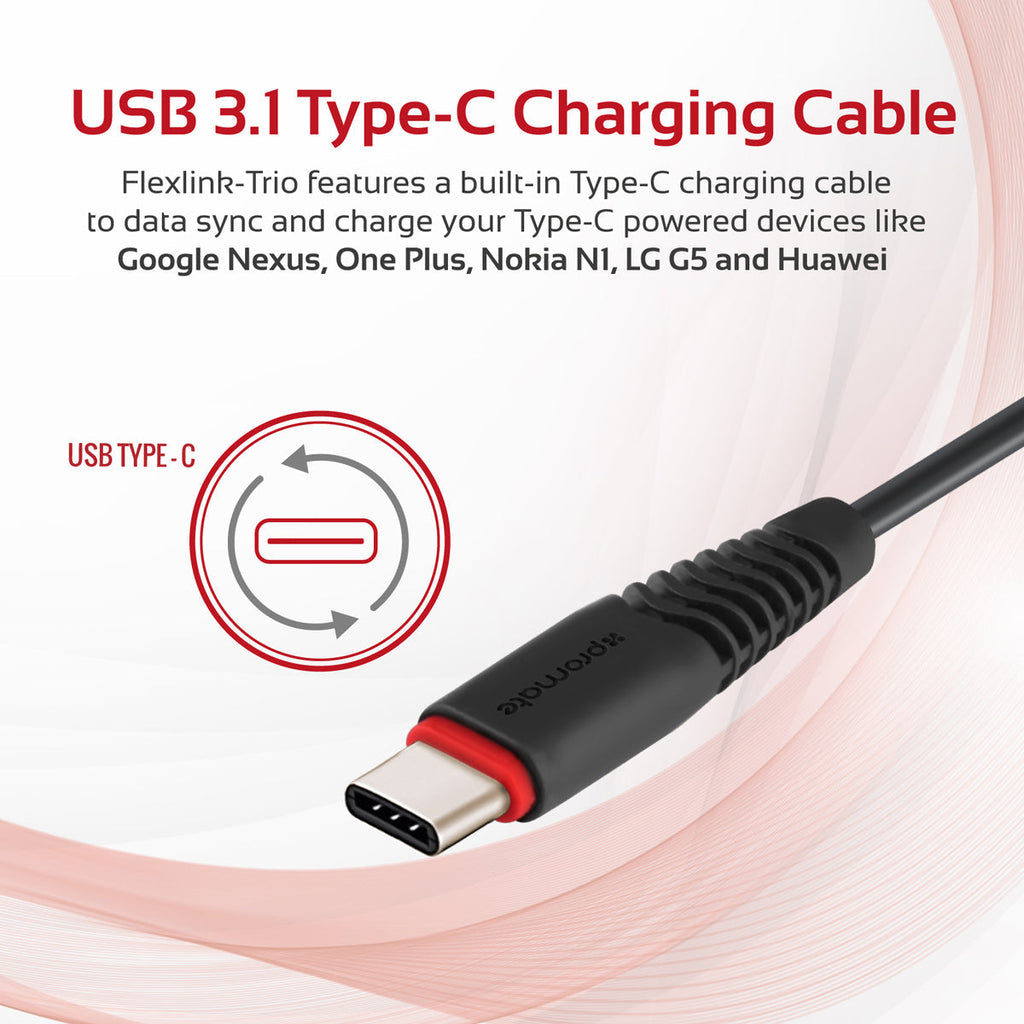 FlexLink-Trio Black