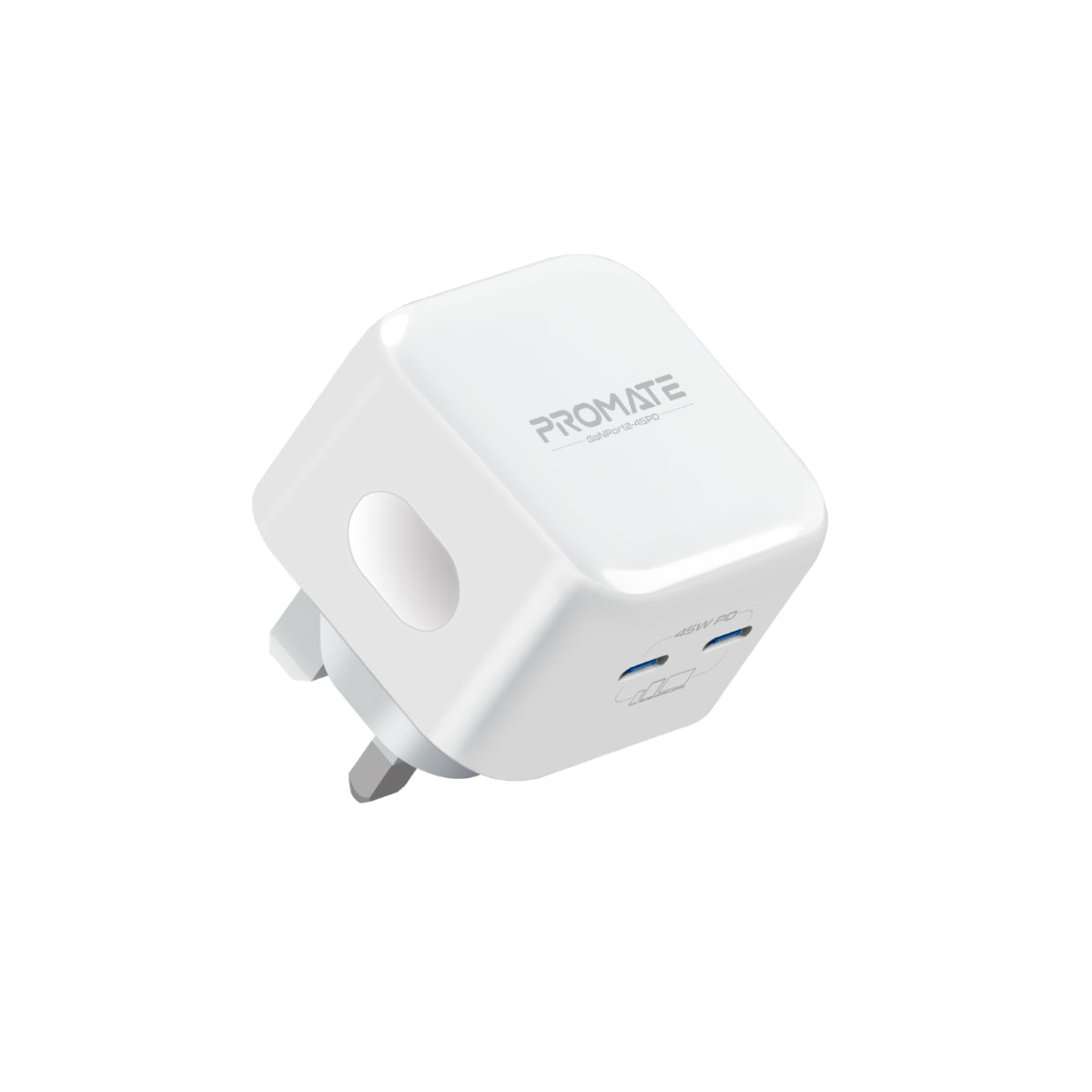 45W Power Delivery GaNFast™ Charging Adapter