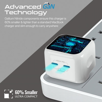 45W Power Delivery GaNFast™ Charging Adapter