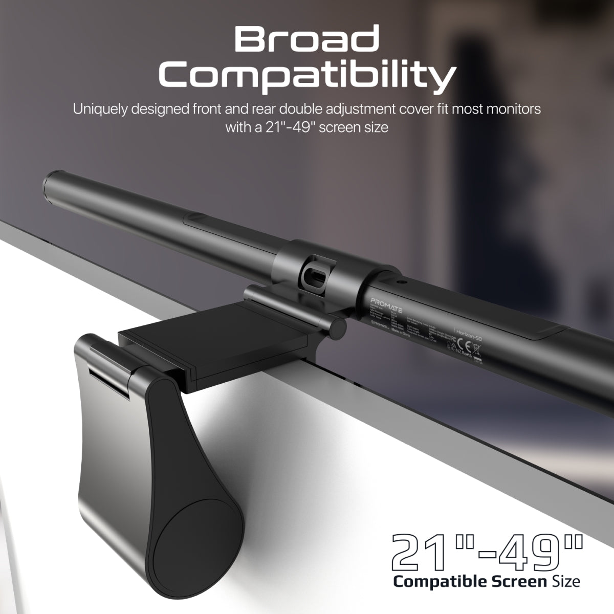 LumiBar™ Touch Controlled LED Monitor Light with Wireless Controller