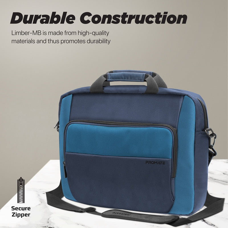 Promate Technologies -  Lightweight 13" Tablet Sleeve with Front Storage Zipper