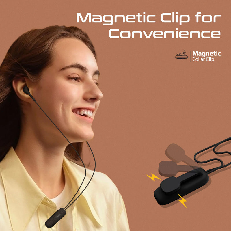 Promate Technologies - Clip-On High Fidelity Wireless Dynamic Earphones