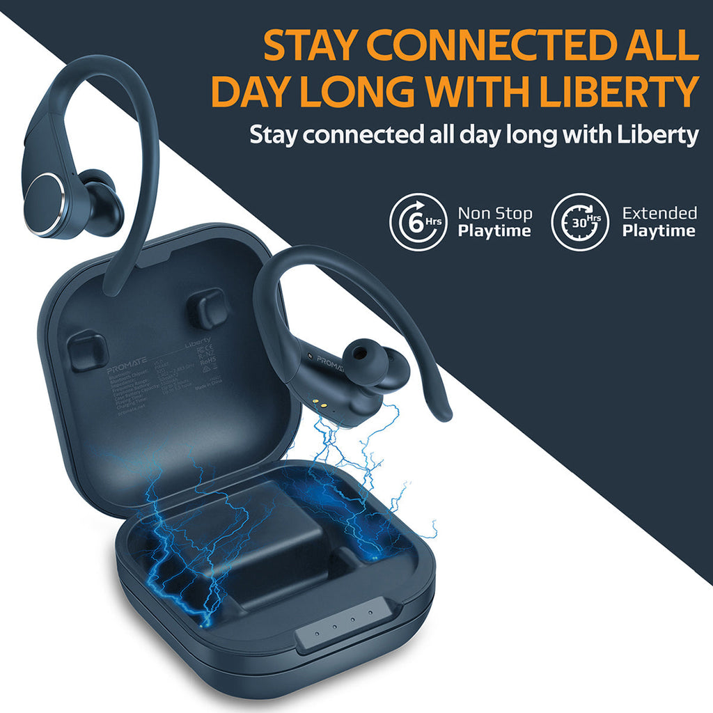 Smart Sporty TWS Earbuds with IntelliTap