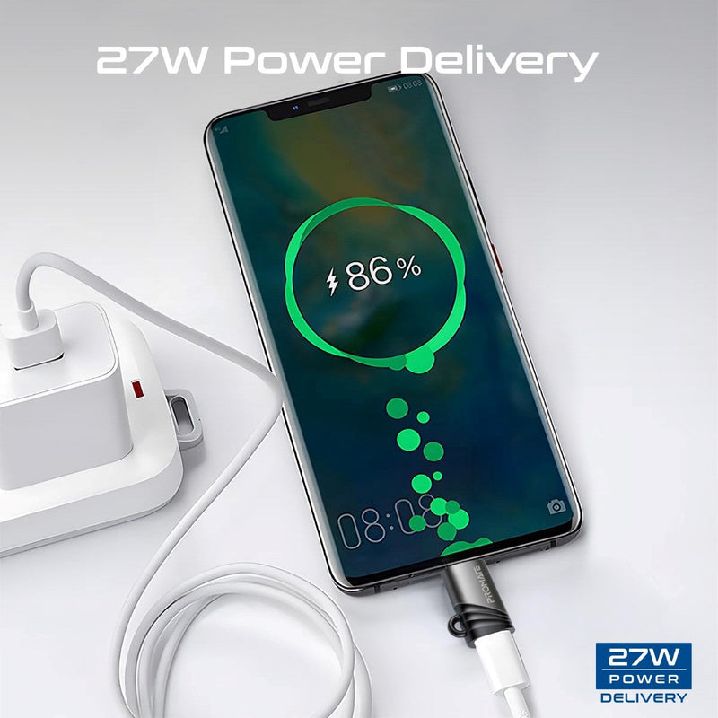 Promate Technologies Ultra-Fast Charging Lightning to USB-C Adapter