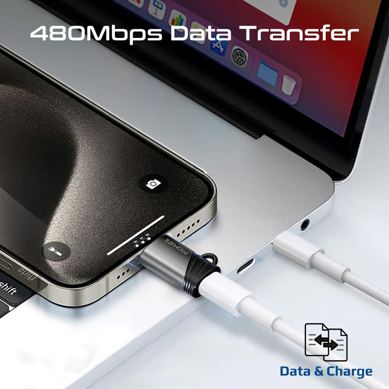 Promate Technologies Ultra-Fast Charging Lightning to USB-C Adapter
