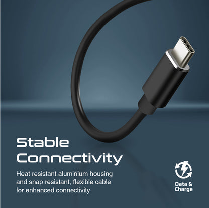 Promate Technologies - 4-in-1 Multi-Port USB-C Data Hub