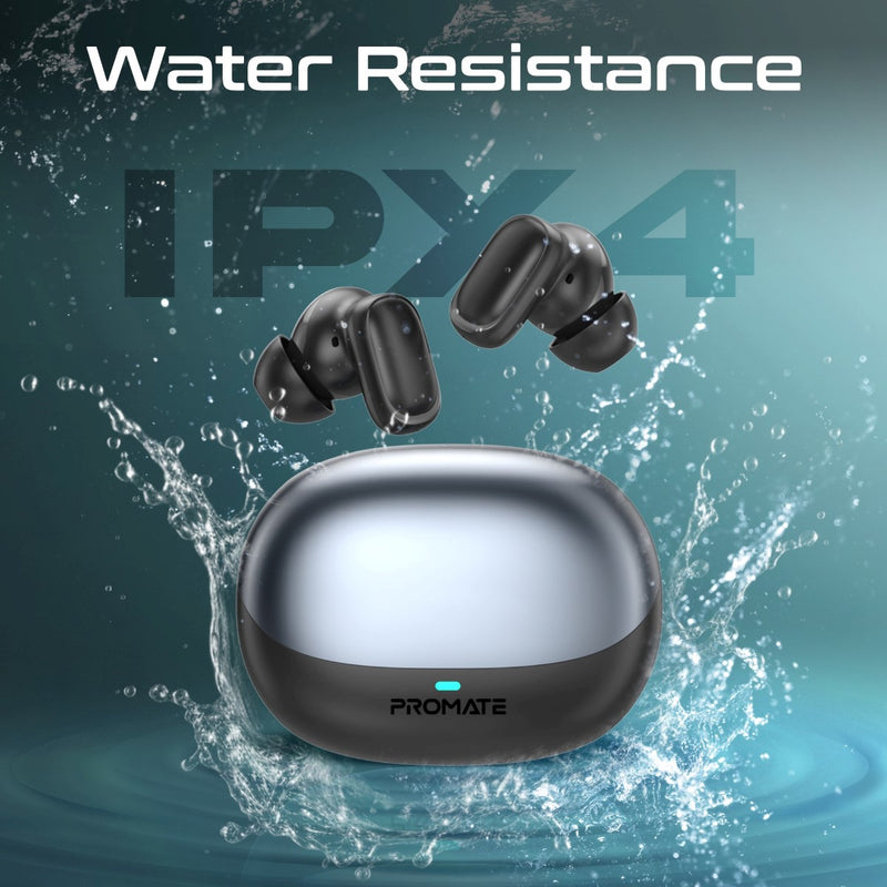 Promate Technologies - High-Definition TWS Earbuds with Intellitouch