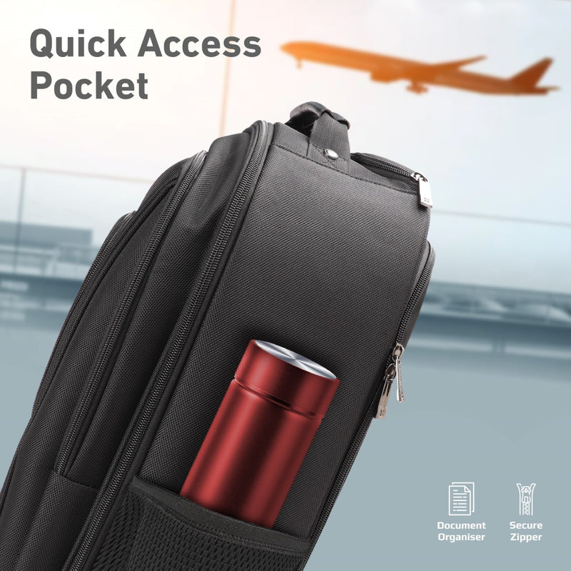 Promate Technologies -  SecureStorage™ Trolley bag for 16” Laptop with Multiple Large Compartments