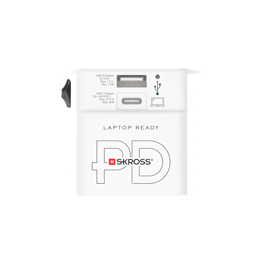 MUV USB AC65PD with USB C cable