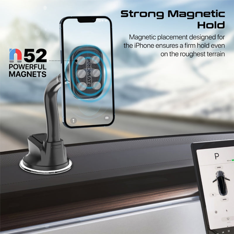 Promate Technologies - SecureGrip™ Magnetic Smartphone Holder