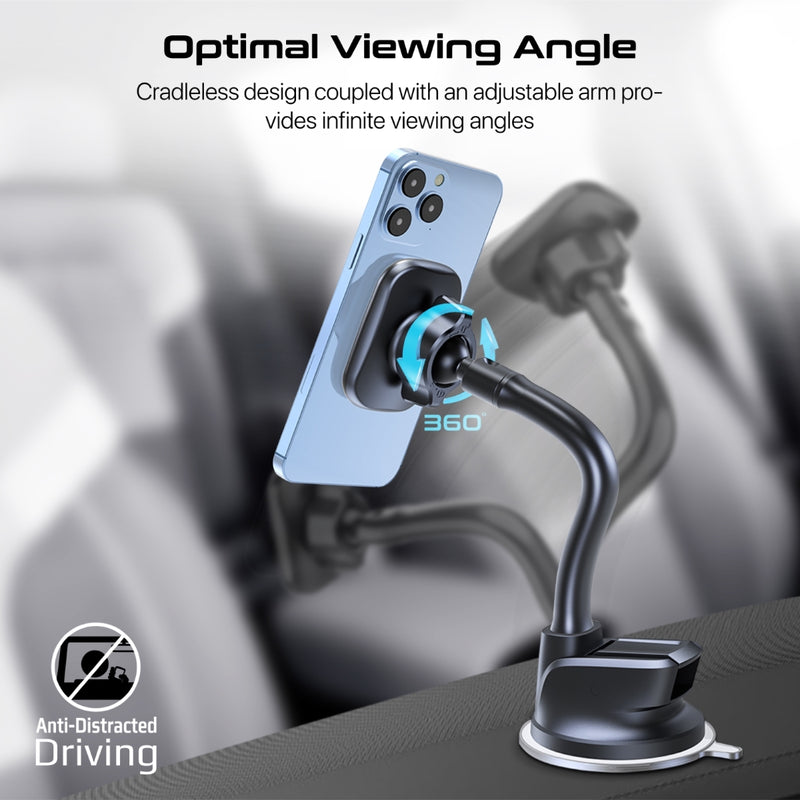 Promate Technologies - SecureGrip™ Magnetic Smartphone Holder