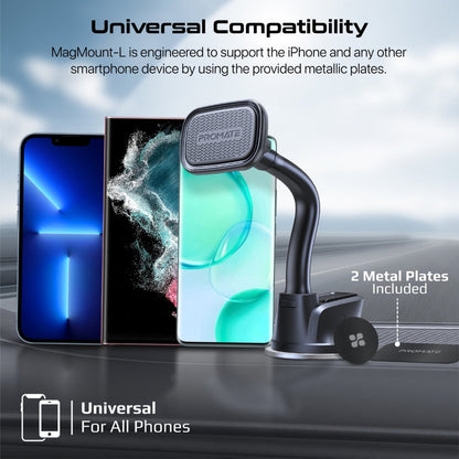 Promate Technologies - SecureGrip™ Magnetic Smartphone Holder