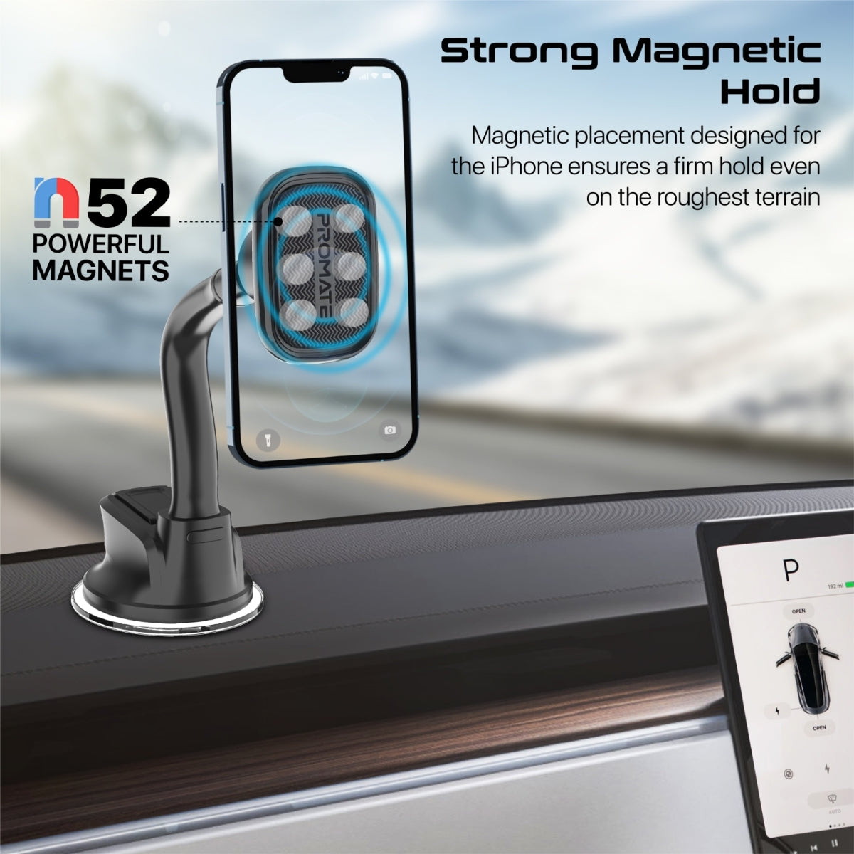 SecureGrip™ Magnetic Smartphone Holder