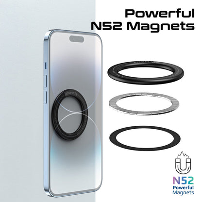 Promate Technologies - 360 Degrees MagSafe Compatible Phone Magnetic Mount