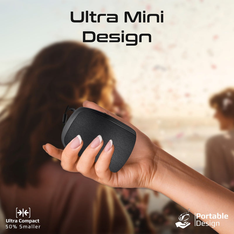 Promate Technologies - High-Fidelity Mini Bluetooth Speaker