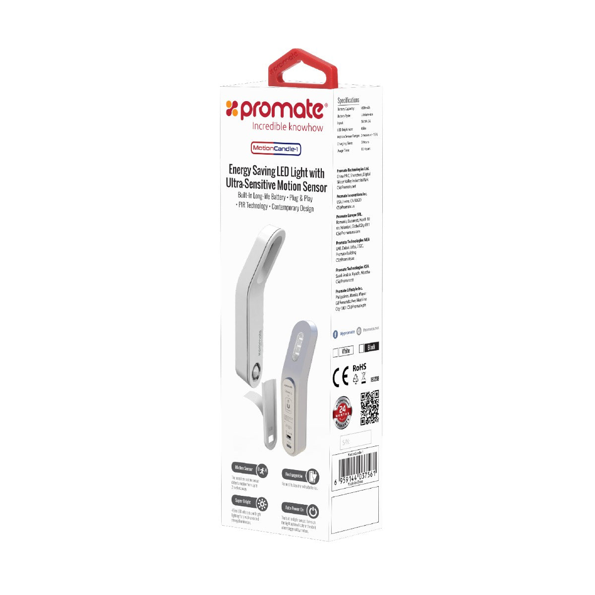 MotionCandle-1 White