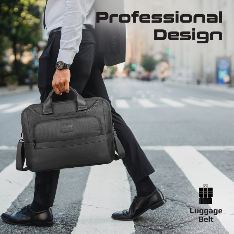 Promate Technologies -  SecureStorage 15.6” Laptop Bag with Large Compartments