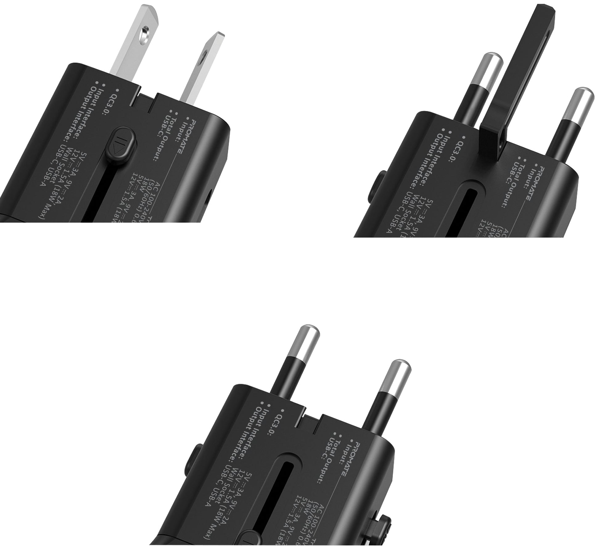 TriPlug-PD18 Black