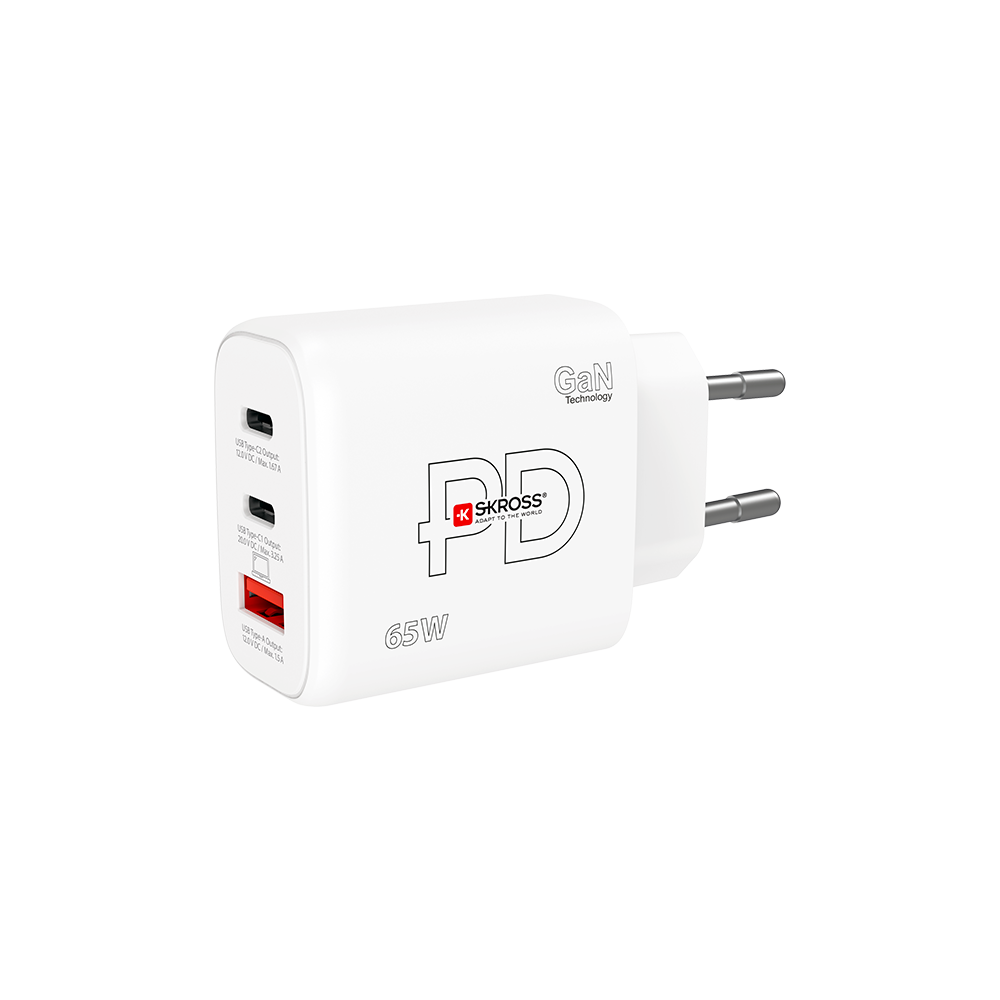 Power Charger 65W GaN Combo+ EU