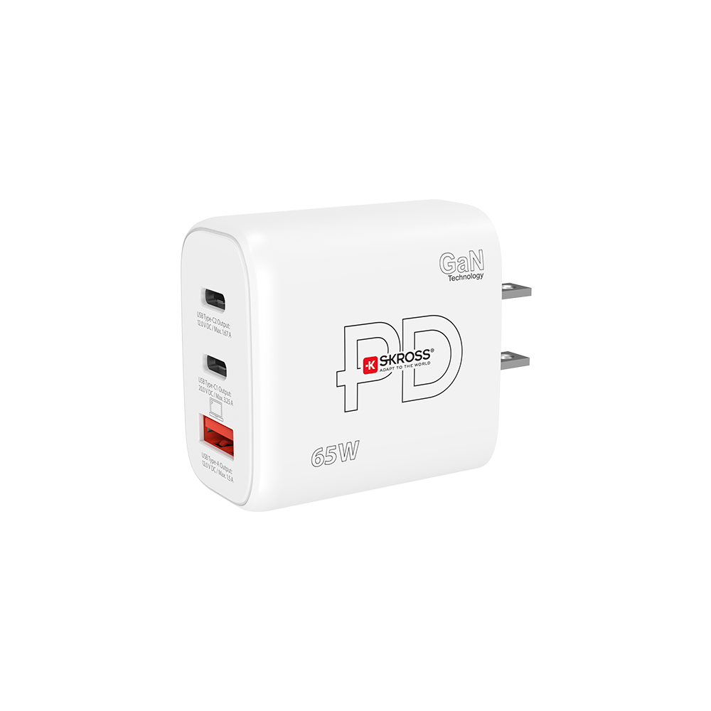 Power Charger 65W GaN Combo+ US
