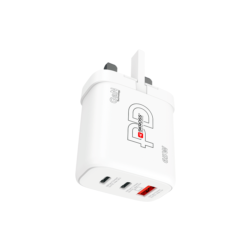 Power Charger 65W GaN Combo+ UK
