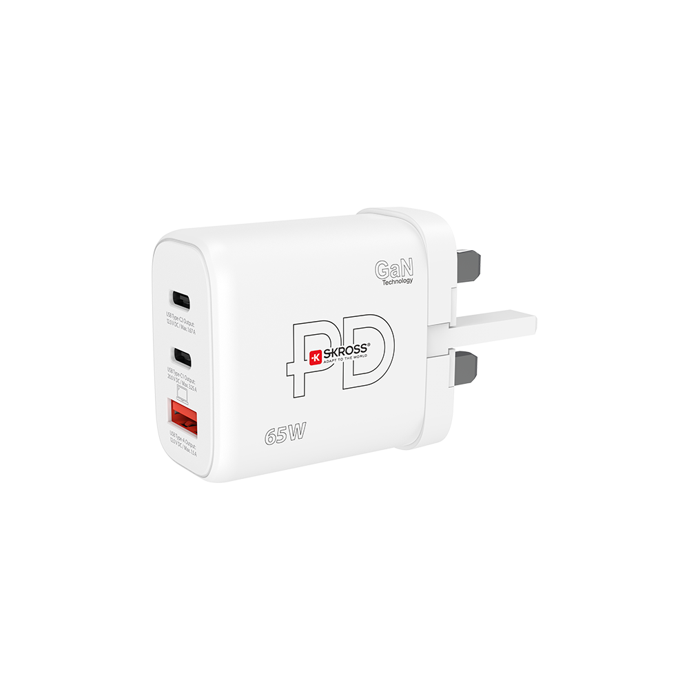 Power Charger 65W GaN Combo+ UK