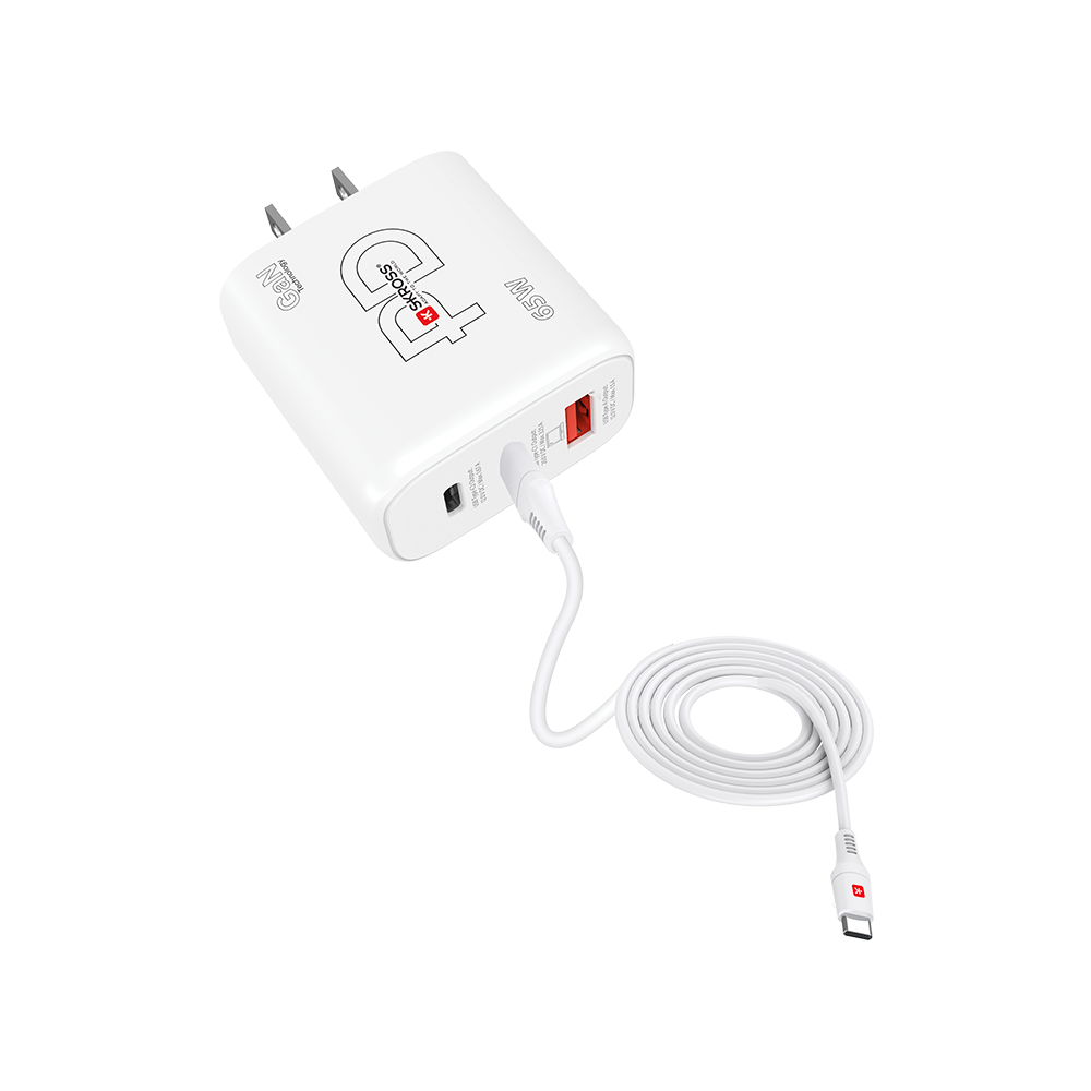 Power Charger 65W GaN Combo+ US