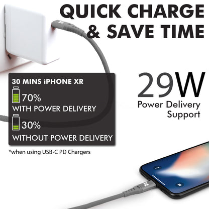 PowerCord Grey