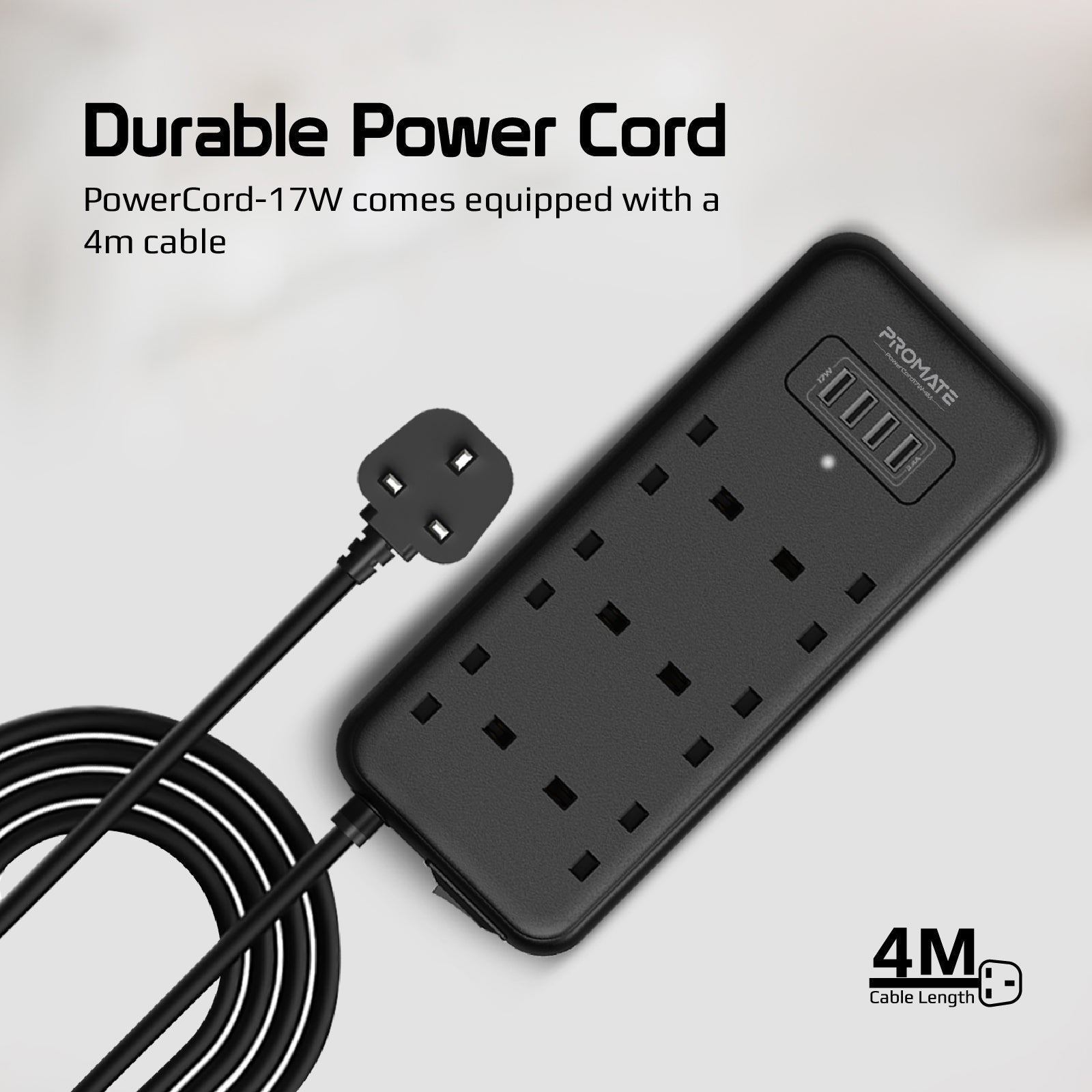 PowerCord17W-4M