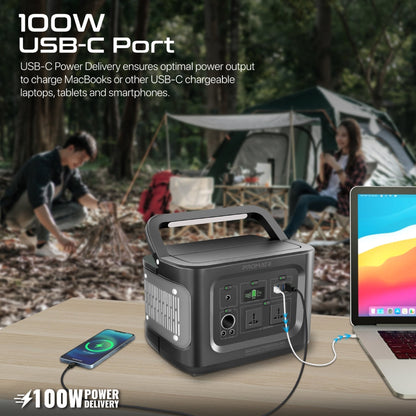 600W/172800mAh Rugged Durable High-Capacity Power Station