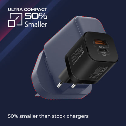 Promate Technologies -  33W Power Delivery GaNFast™ Charging Adapter
