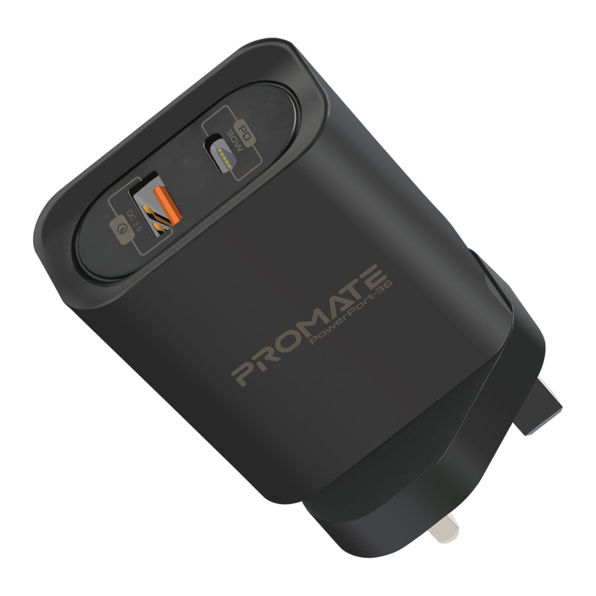 PowerPort-36 UK Black