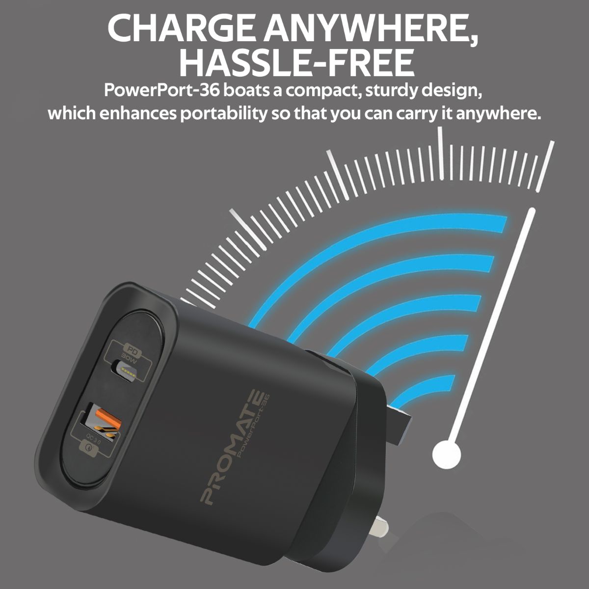 PowerPort-36 UK Black