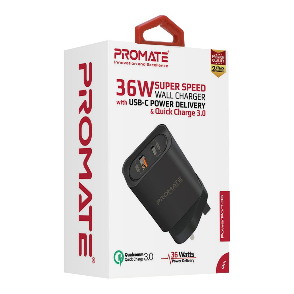 PowerPort-36 UK Black