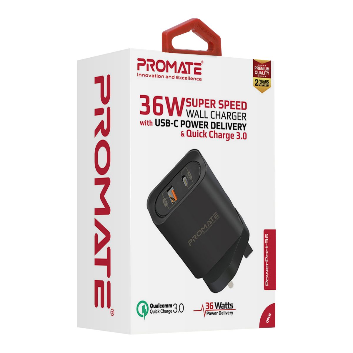 PowerPort-36 UK Black