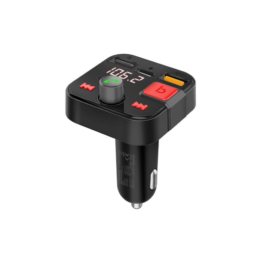 FM Transmitter Kit with Handsfree & Quick Charge 3.0