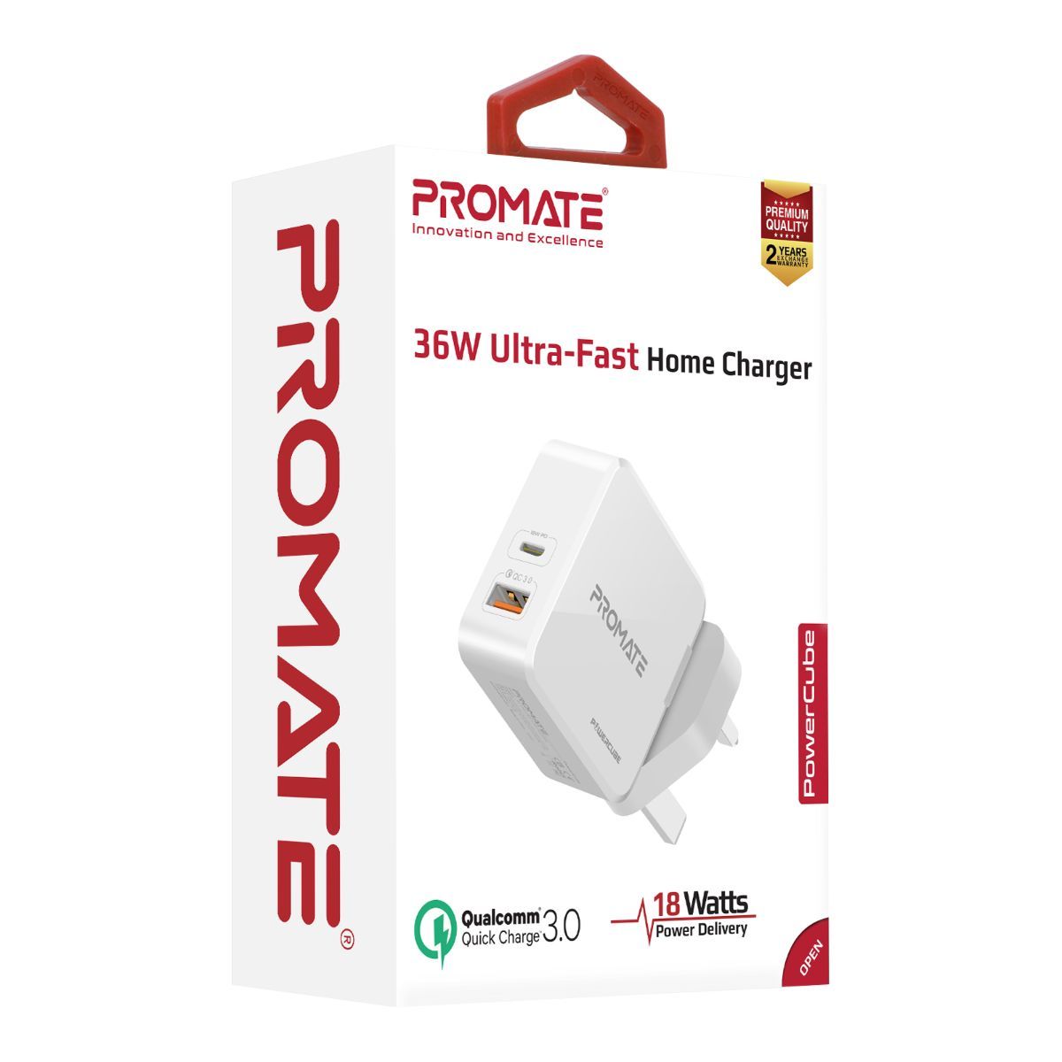 PowerCube UK White