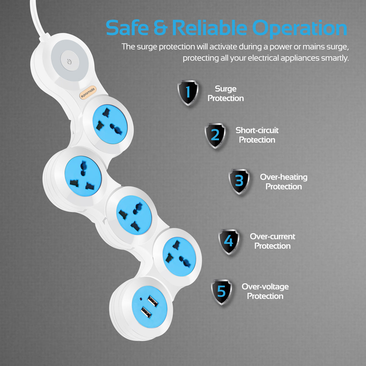 powerStrip-2 White