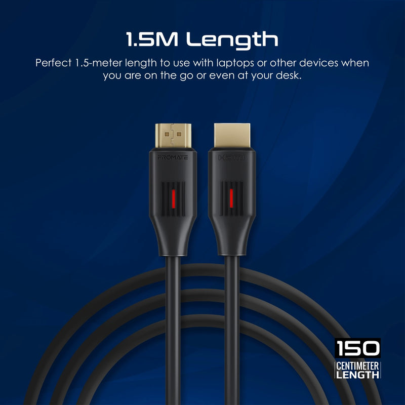 Promate Technologies -  Ultra-High Definition 4K@60Hz HDMI® Audio Video Cable