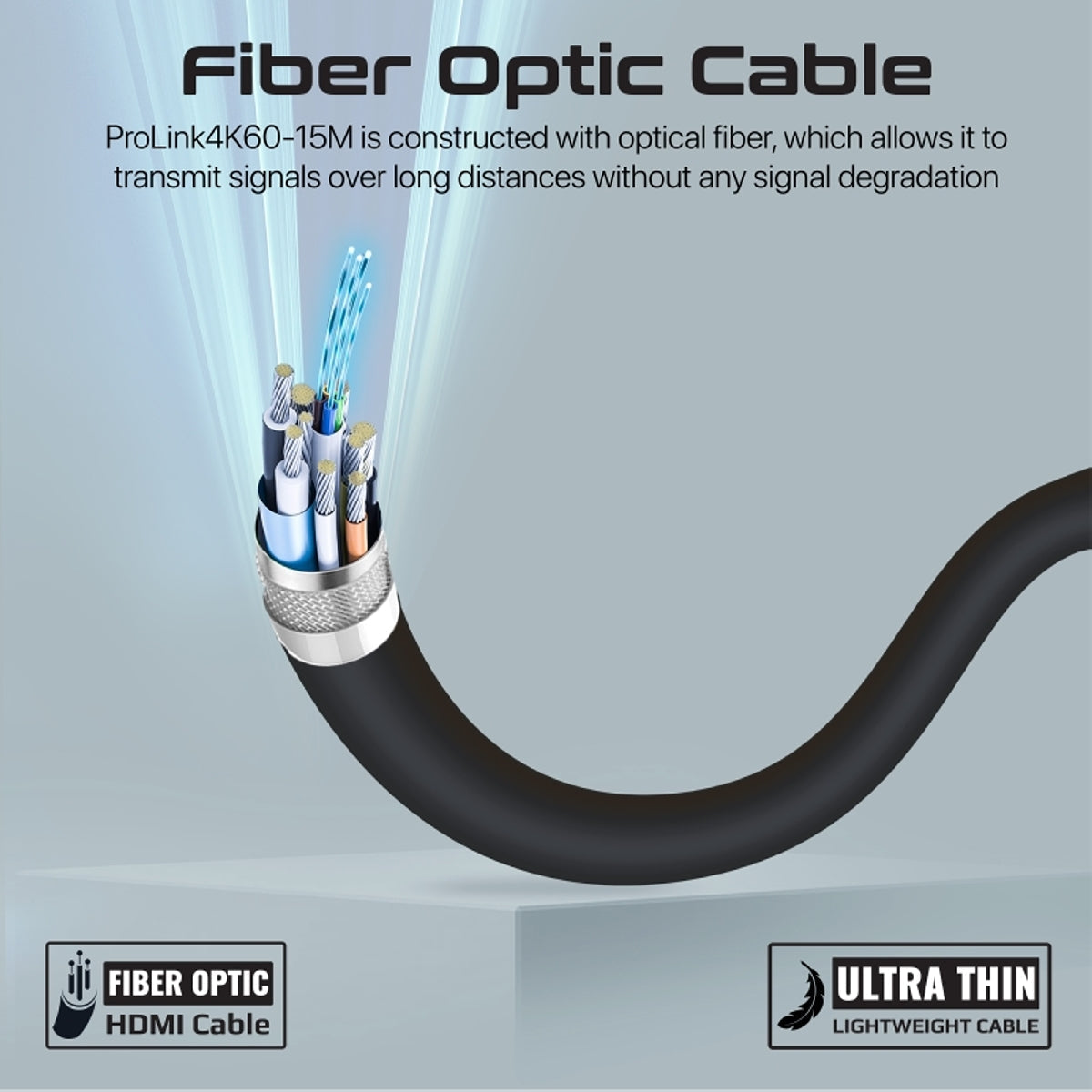 Unidirectional HD 4K@60Hz HDMI Audio Video Cable