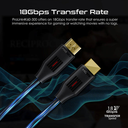 Promate Technologies -  Ultra-High Definition 4K@60Hz HDMI® Audio Video Cable